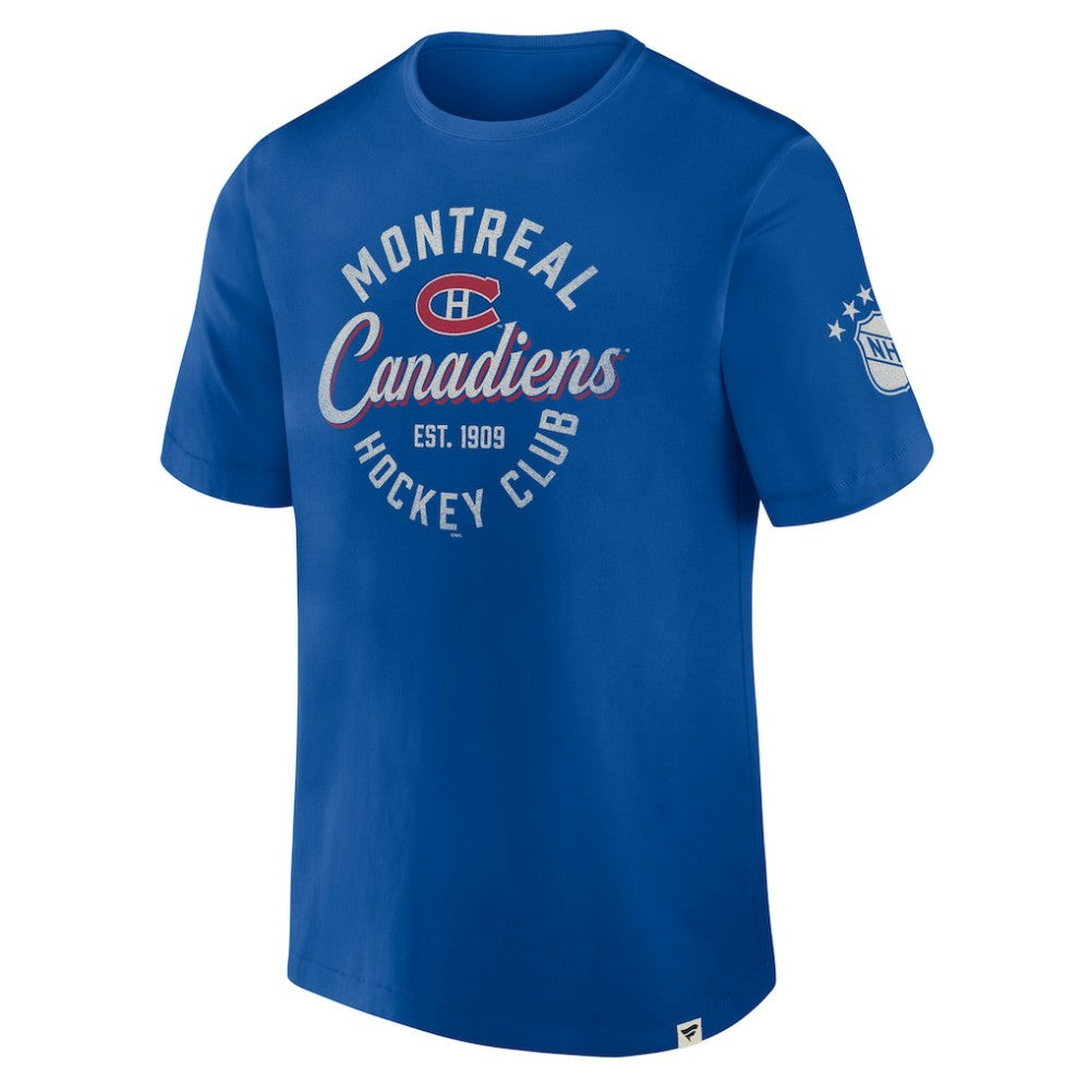 Montreal Canadiens Fanatics Decades Collection Made To Last T-Shirt - Royal T-shirts