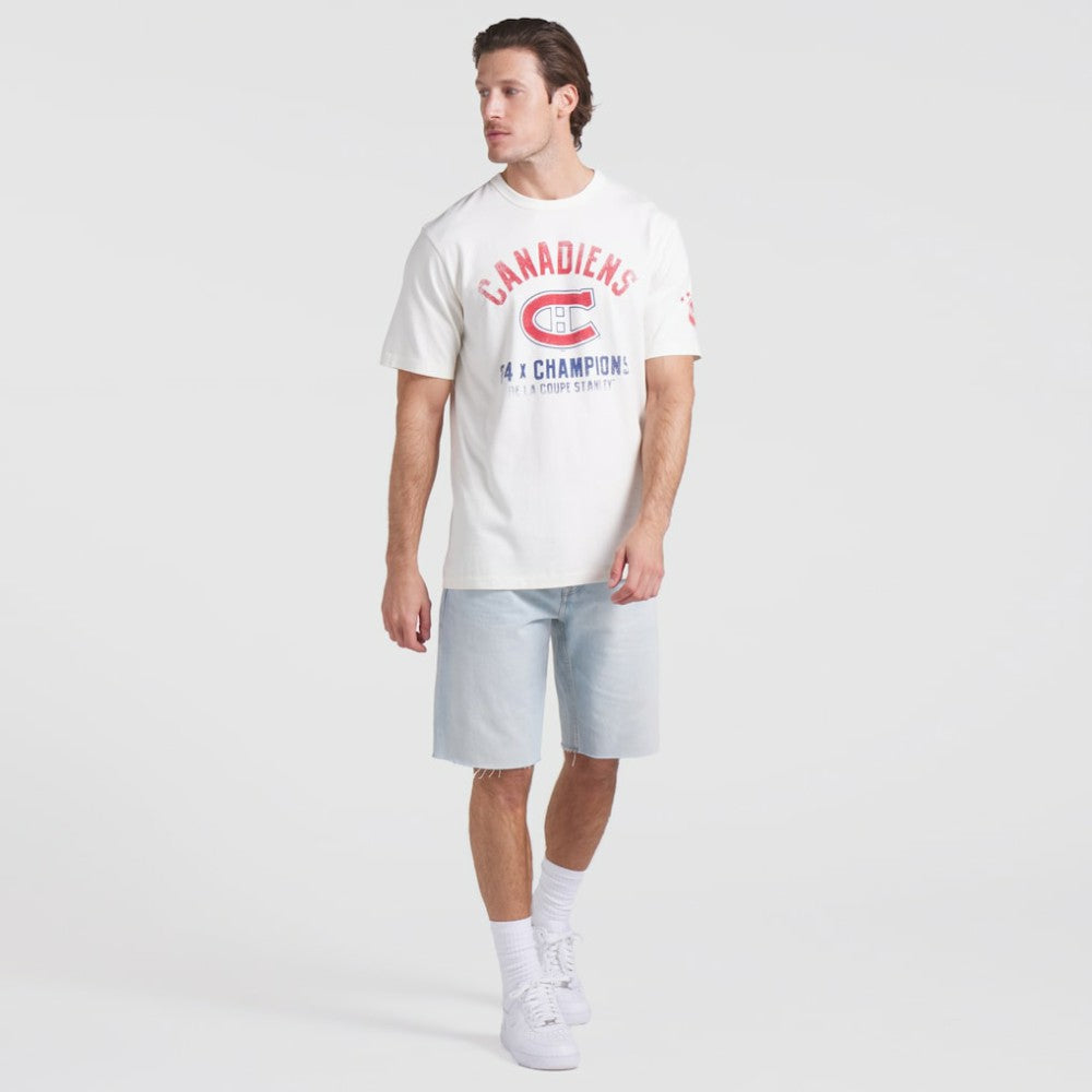 Montreal Canadiens Fanatics Decades Collection Timeless T-Shirt - White T-shirts