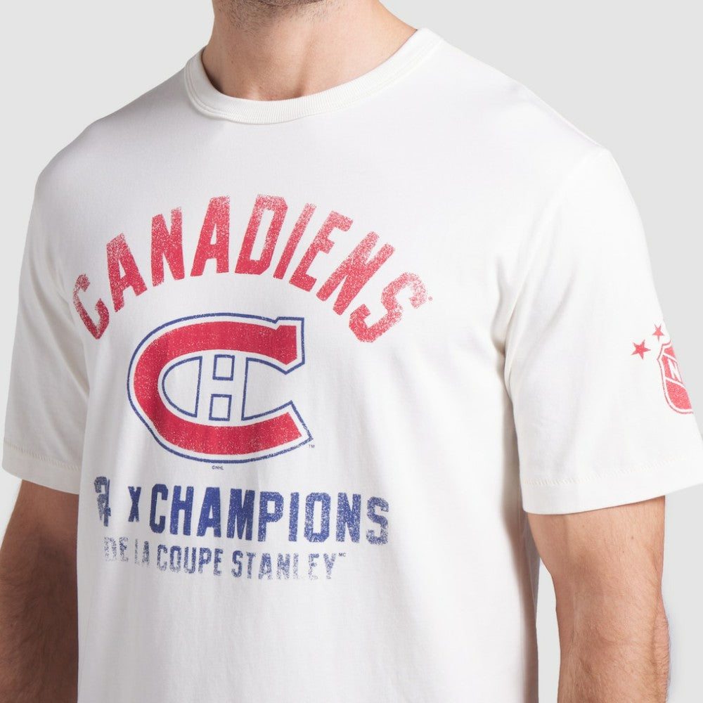 Montreal Canadiens Fanatics Decades Collection Timeless T-Shirt - White T-shirts