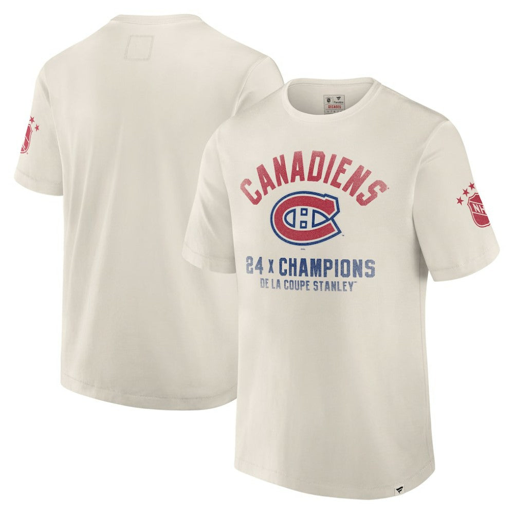 Montreal Canadiens Fanatics Decades Collection Timeless T-Shirt - White T-shirts