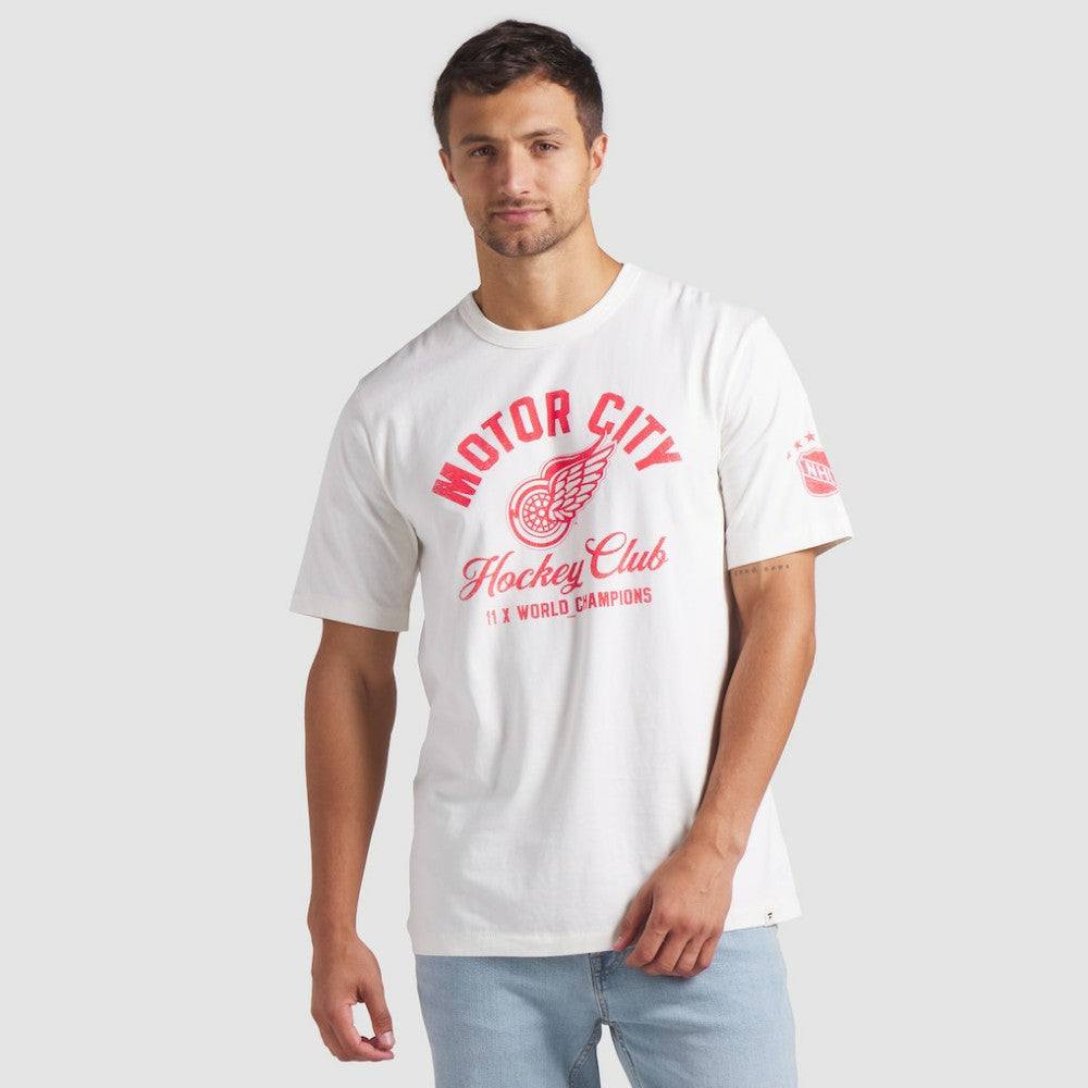 Detroit Red Wings Fanatics Decades Collection Timeless T-Shirt - White T-shirts