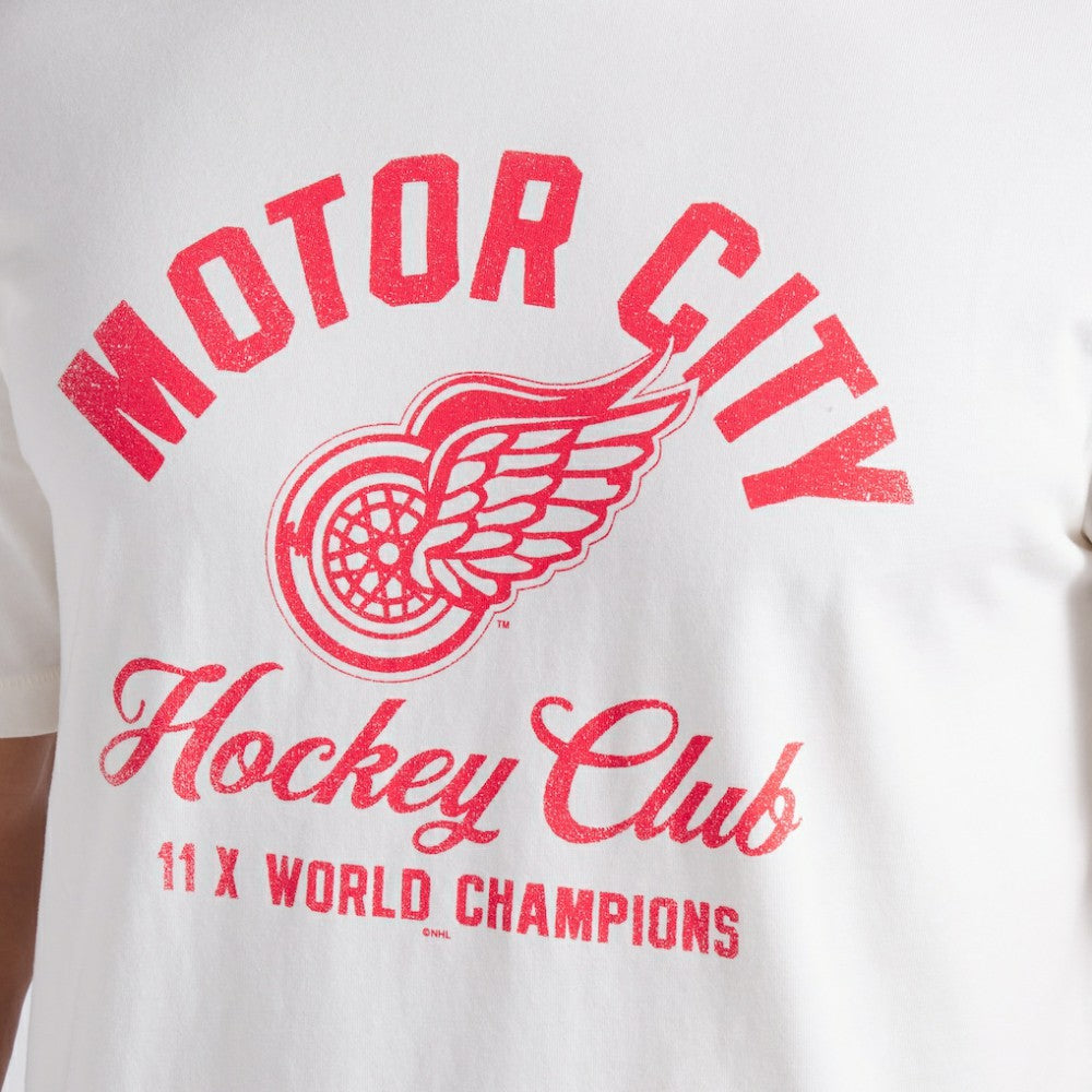 Detroit Red Wings Fanatics Decades Collection Timeless T-Shirt - White T-shirts