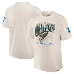 Washington Capitals Fanatics Decades Collection Timeless T-Shirt - White T-shirts