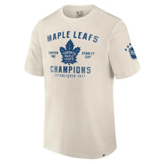 Toronto Maple Leafs Fanatics Decades Collection Timeless T-Shirt - White T-shirts
