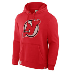 New Jersey Devils Fanatics Decades Collection Tradition Hoodie - Red Jerseys