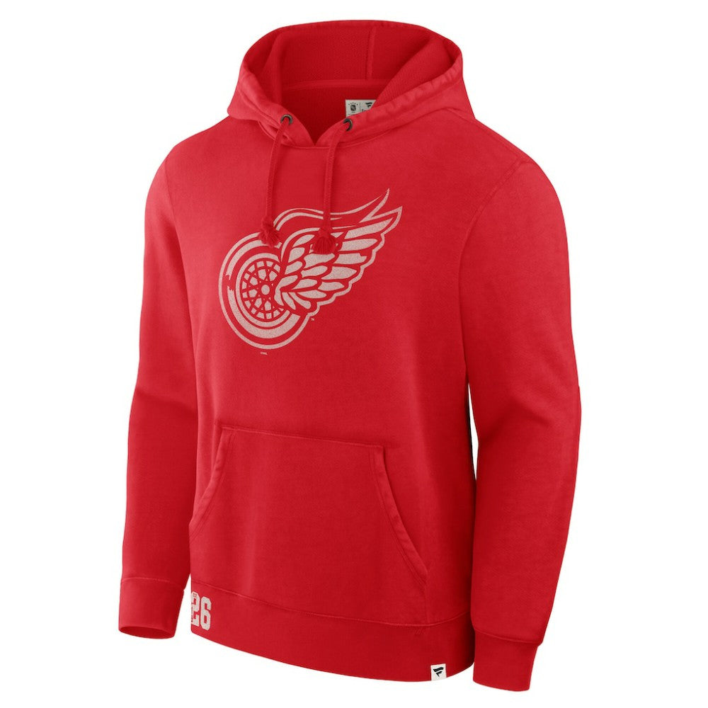 Detroit Red Wings Fanatics Decades Collection Tradition Hoodie - Red Hoodies