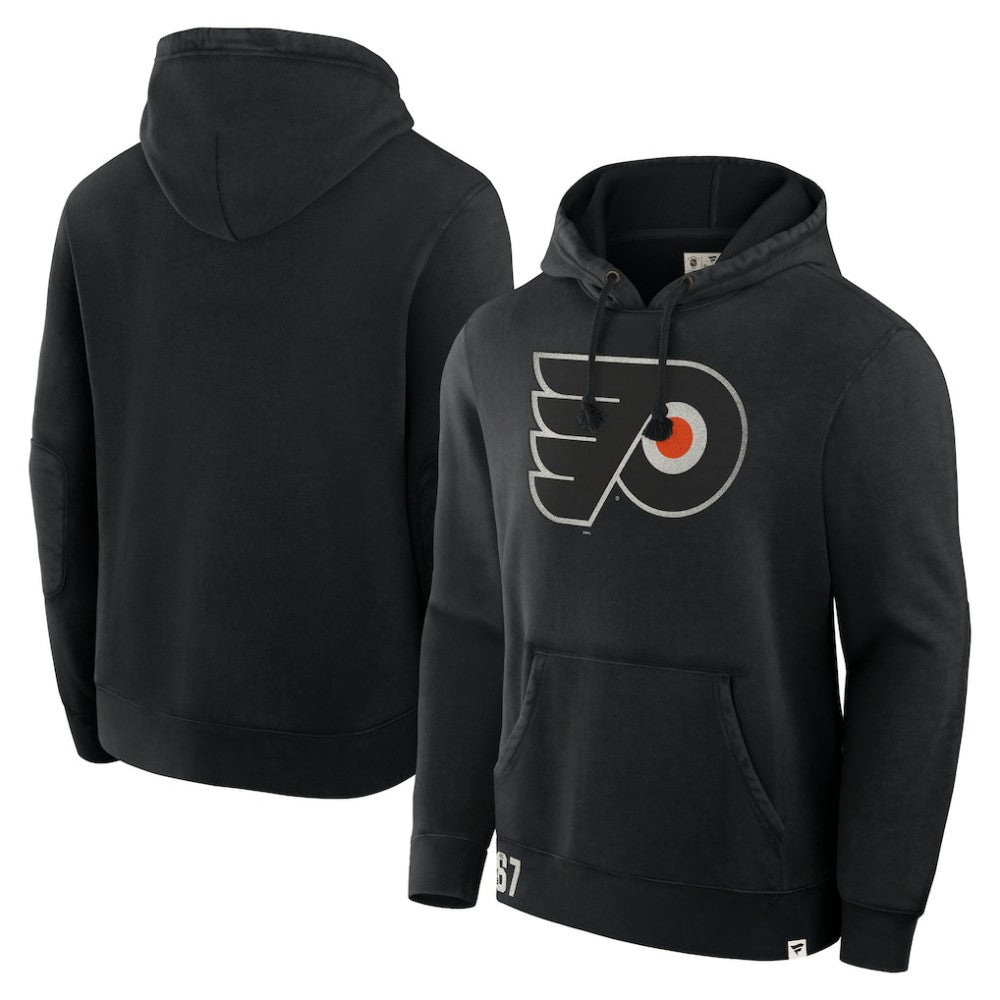 Philadelphia Flyers Fanatics Decades Collection Tradition Hoodie - Black Hoodies