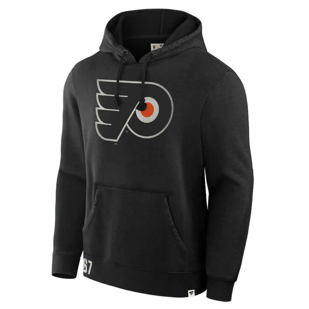 Philadelphia Flyers Fanatics Decades Collection Tradition Hoodie - Black Hoodies