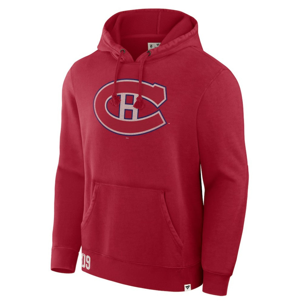 Montreal Canadiens Fanatics Decades Collection Tradition Hoodie - Red Hoodies