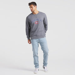 Montreal Canadiens Fanatics Decades Collection Legendary Fleece Pullover Sweatshirt - Heather Gray Sweatshirts