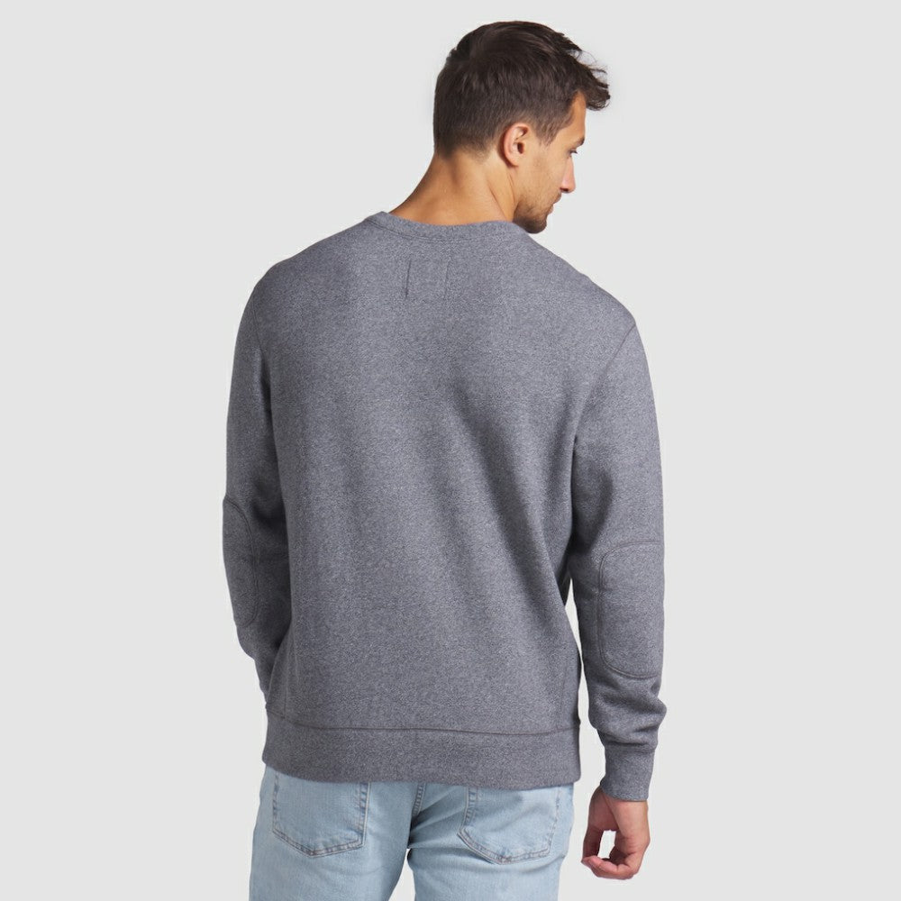 Edmonton Oilers Fanatics Decades Collection Legendary Fleece Pullover Sweatshirt - Heather Gray Sweatshirts