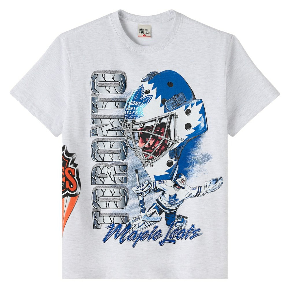 Toronto Maple Leafs OVO x NHL Retro T-Shirt - Heather Gray T-shirts