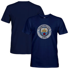 Manchester City 1863FC Badge T-Shirt - Navy outlet