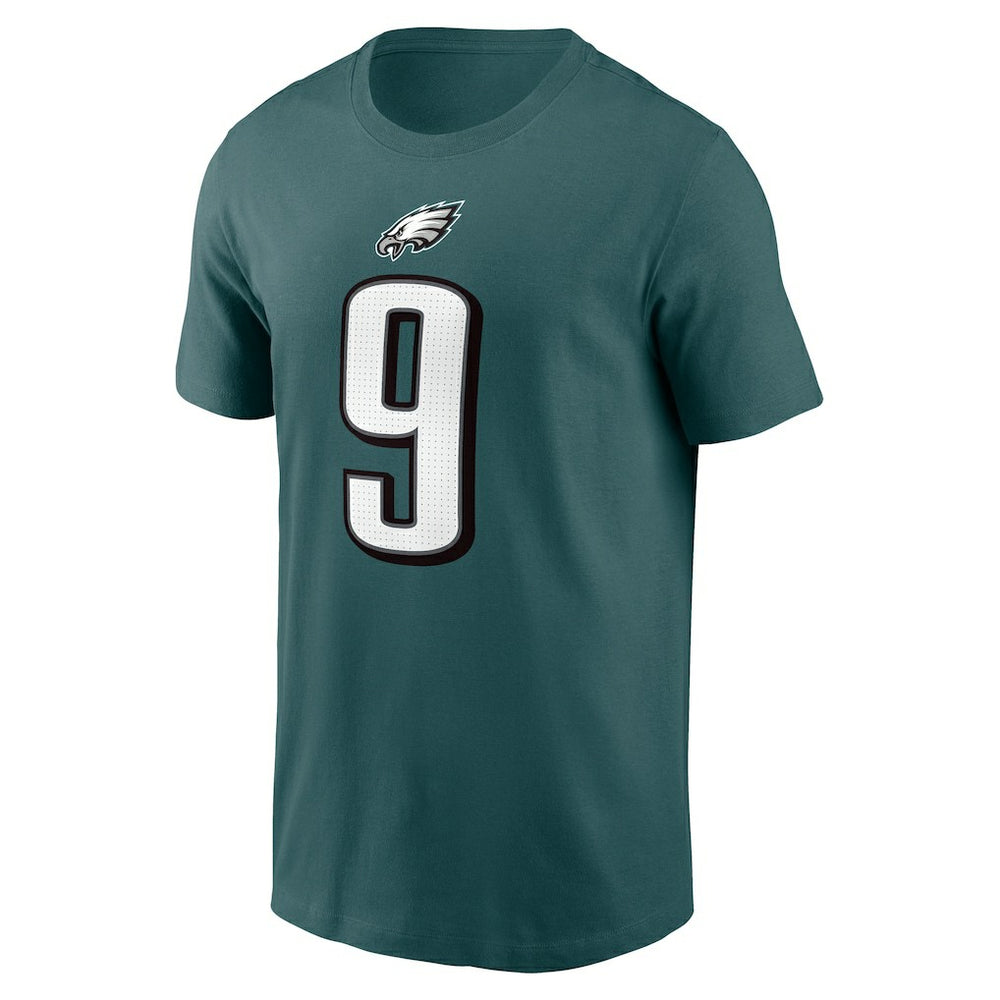 Nick Foles Philadelphia Eagles Retired Player Name & Number T-Shirt - Midnight Green sale