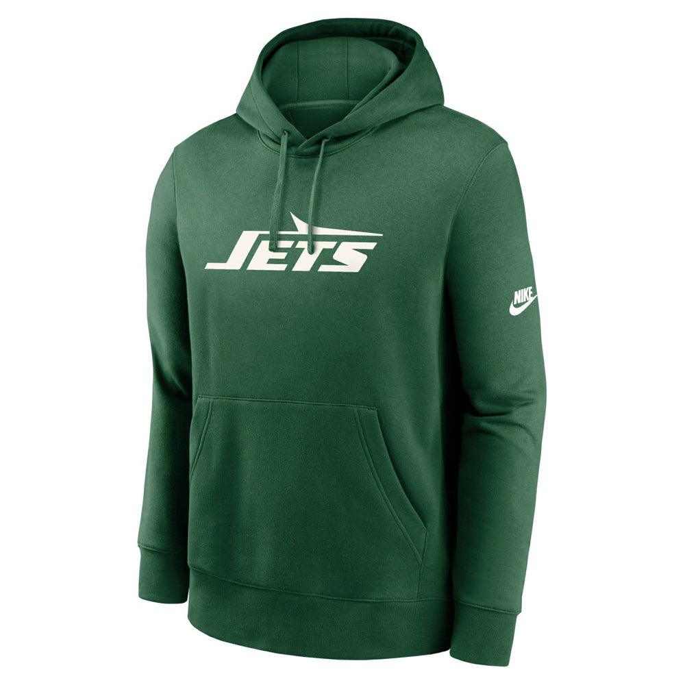 New York Jets Rewind Club Logo Pullover Hoodie - Green cheap
