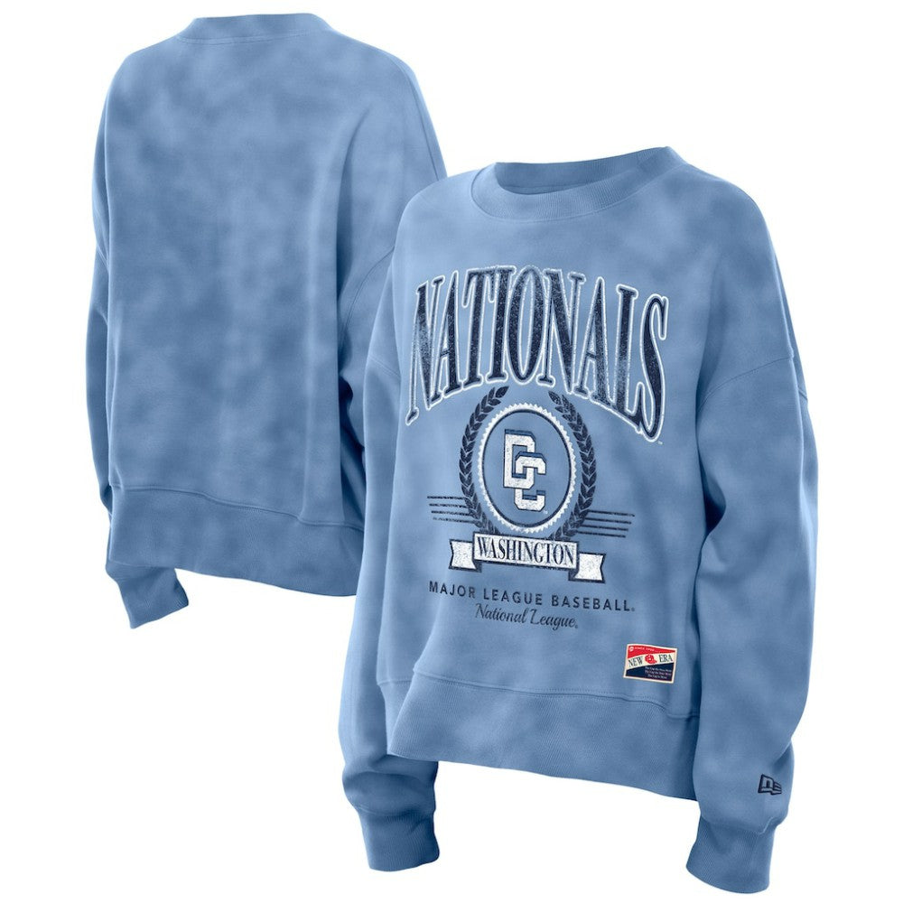 Washington Nationals Women's 2025 City Connect Pullover Sweatshirt Blue