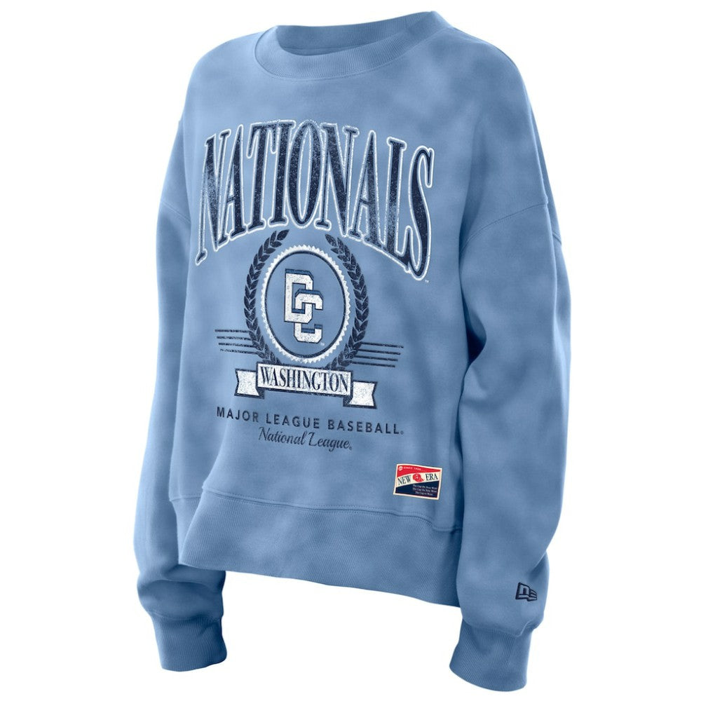 Washington Nationals Women's 2025 City Connect Pullover Sweatshirt Blue