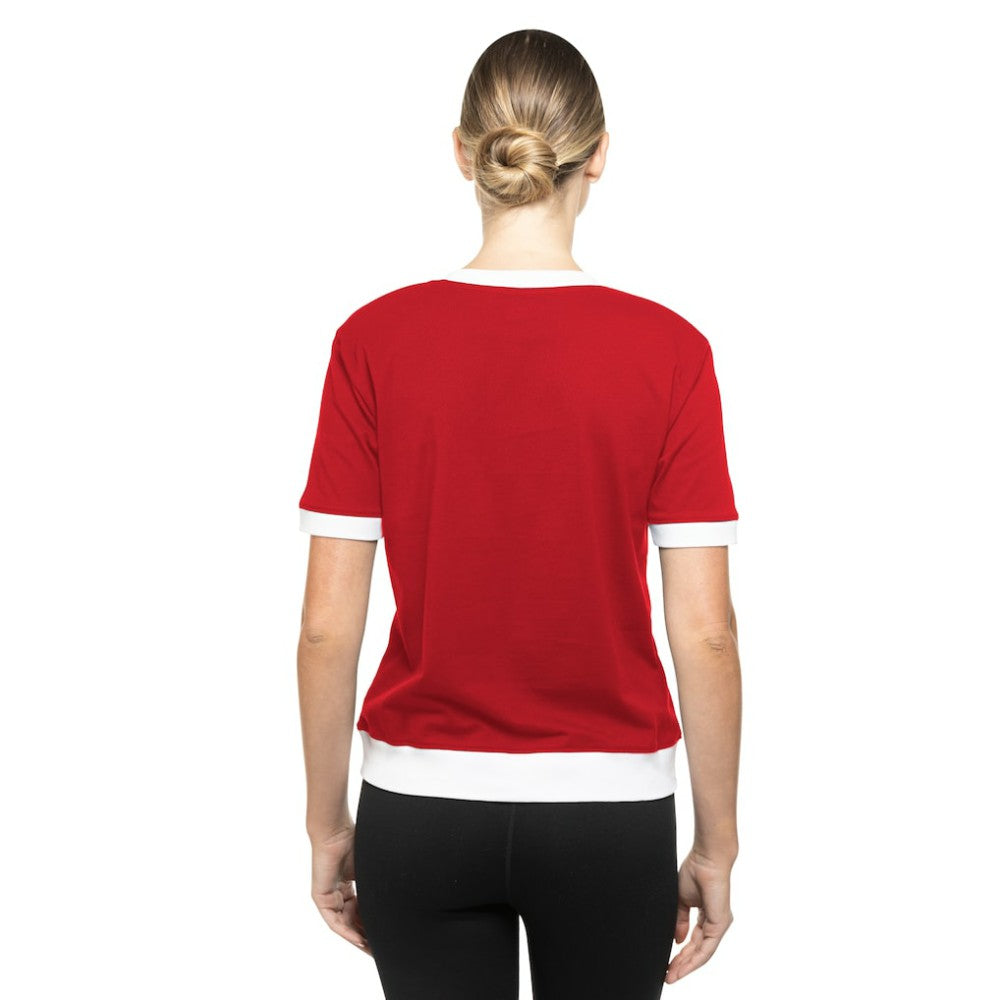 Chicago White Sox Women's 2025 City Connect Rhinestone V-Neck T-Shirt Red