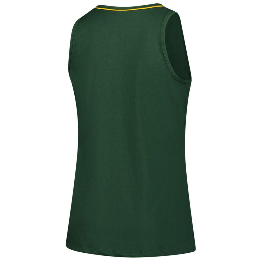 Green Bay Packers Logo Athletic Women's Plus Size Stellar Win V-Neck Tank Top - Green online