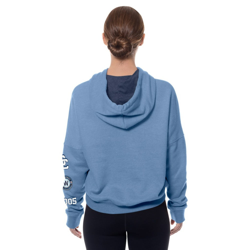 Washington Nationals Women's 2025 City Connect Pullover Hoodie Blue