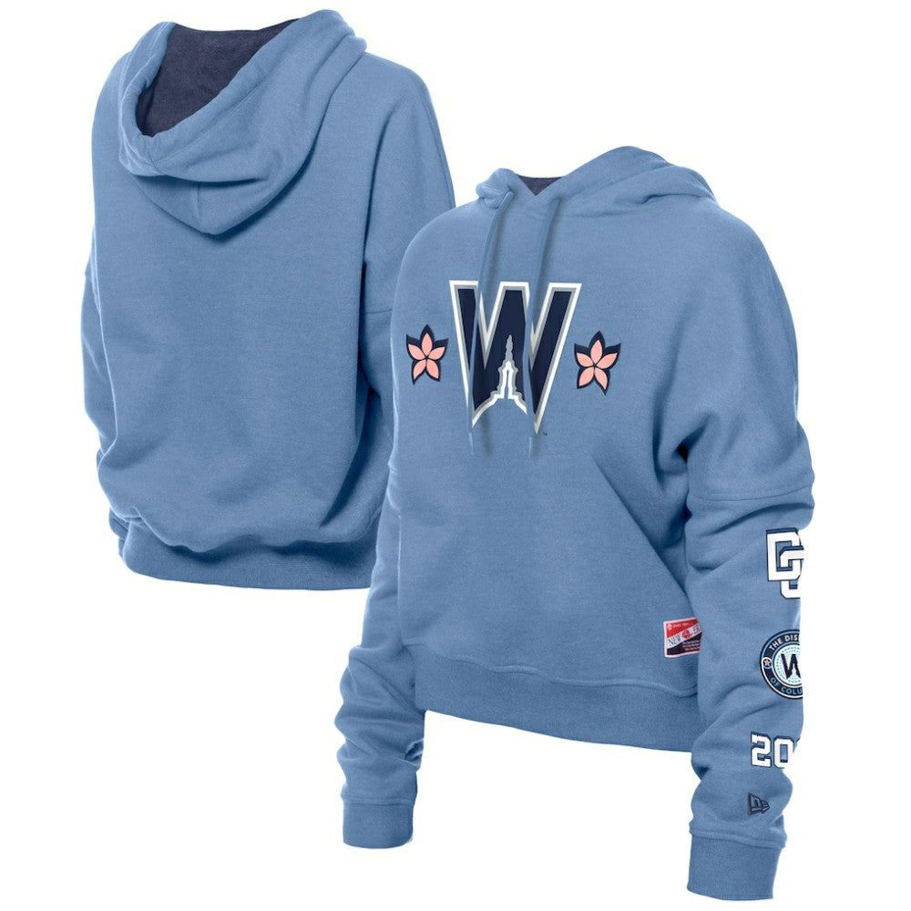 Washington Nationals Women's 2025 City Connect Pullover Hoodie Blue