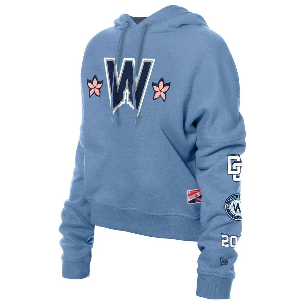 Washington Nationals Women's 2025 City Connect Pullover Hoodie Blue