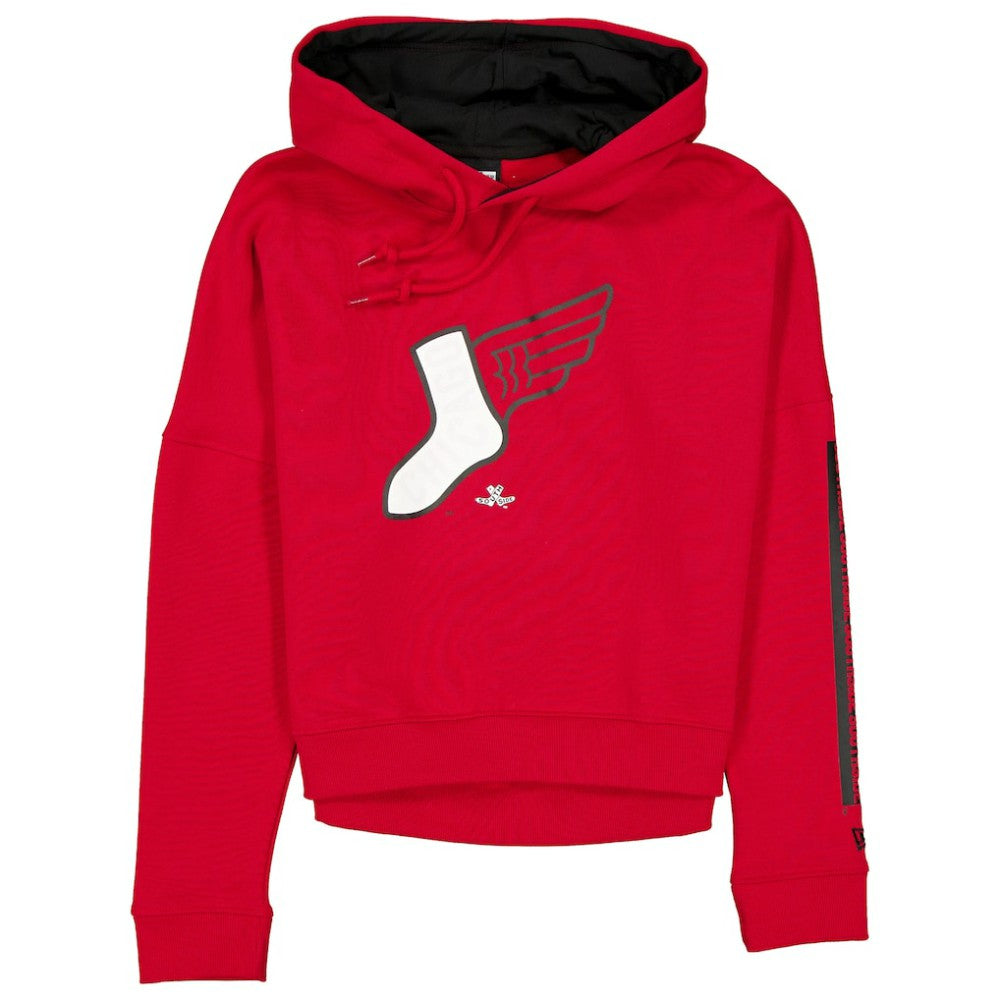 Chicago White Sox Women's 2025 City Connect Pullover Hoodie Red/Black