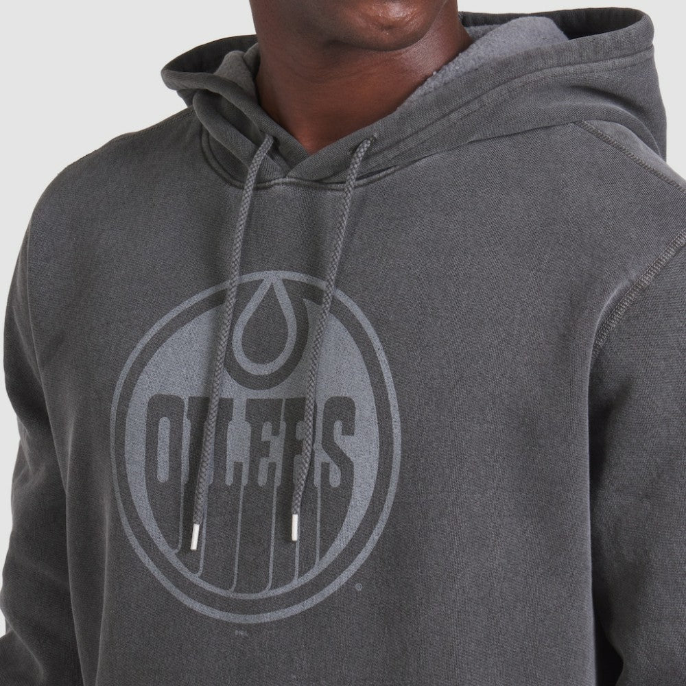 Edmonton Oilers Fanatics Made in Canada Pullover Hoodie - Black Hoodies