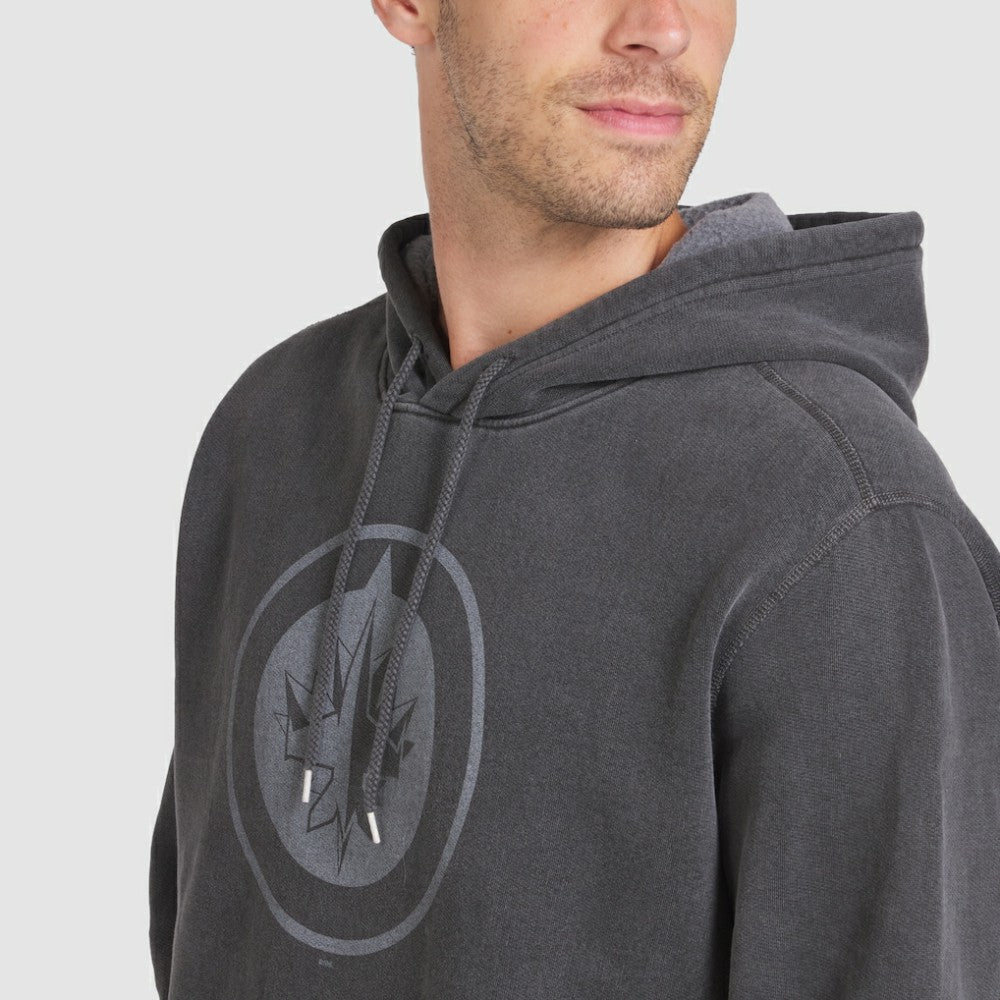 Winnipeg Jets Fanatics Made in Canada Pullover Hoodie - Black Hoodies