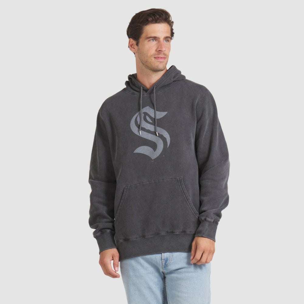 Seattle Kraken Fanatics Made in Canada Pullover Hoodie - Black Hoodies