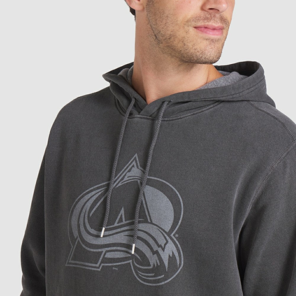 Colorado Avalanche Fanatics Made in Canada Pullover Hoodie - Black Hoodies