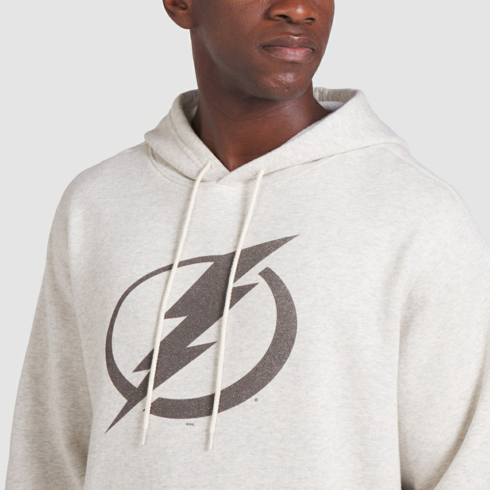 Tampa Bay Lightning Fanatics Made in Canada Pullover Hoodie - Cream Hoodies