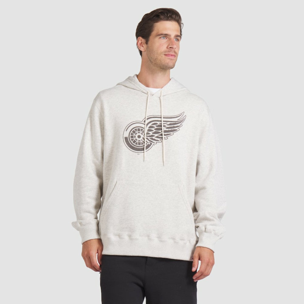 Detroit Red Wings Fanatics Made in Canada Pullover Hoodie - Cream Hoodies