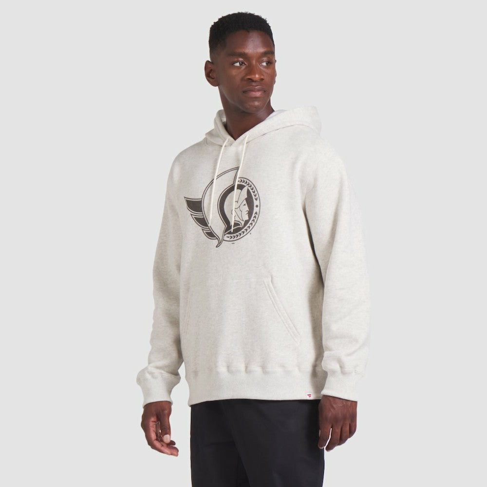 Ottawa Senators Fanatics Made in Canada Pullover Hoodie - Cream Hoodies