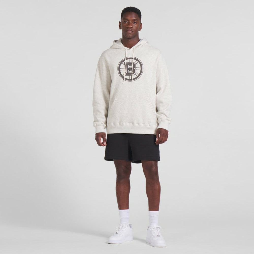 Boston Bruins Fanatics Made in Canada Pullover Hoodie - Cream Hoodies