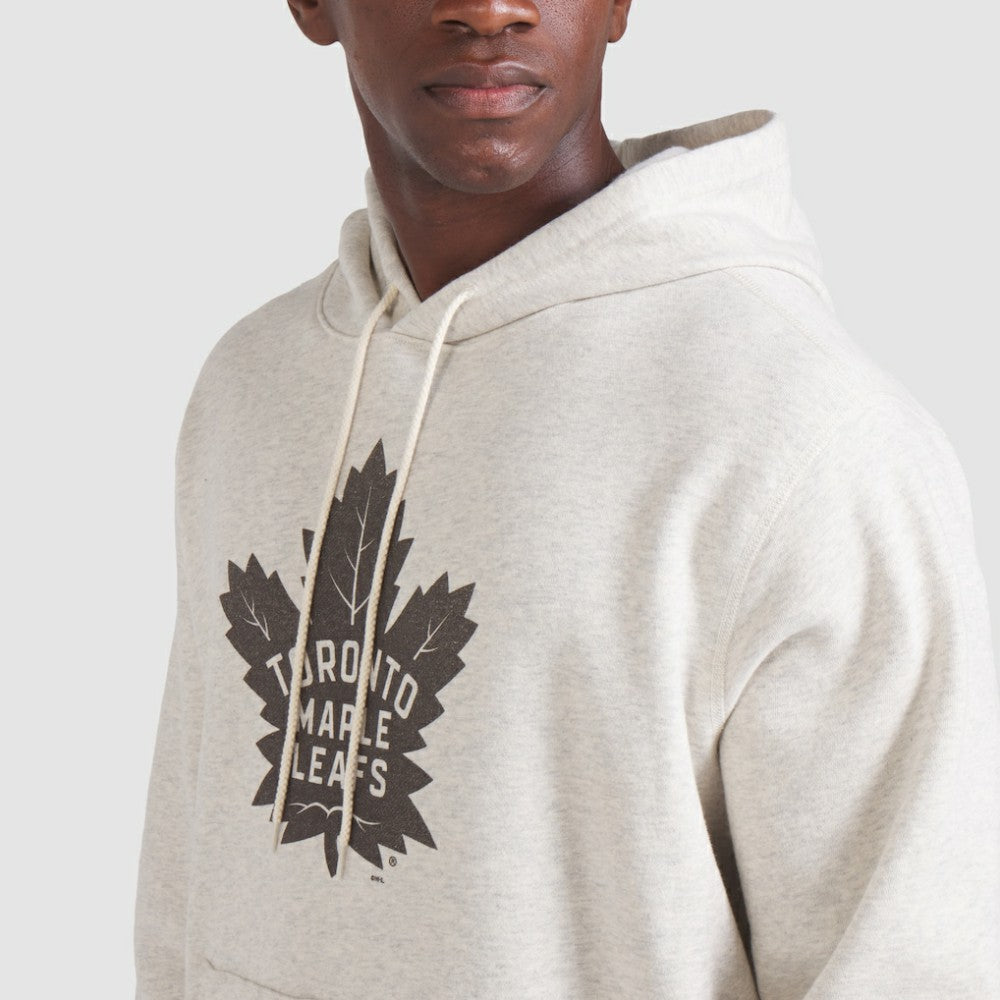Toronto Maple Leafs Fanatics Made in Canada Pullover Hoodie - Cream Hoodies