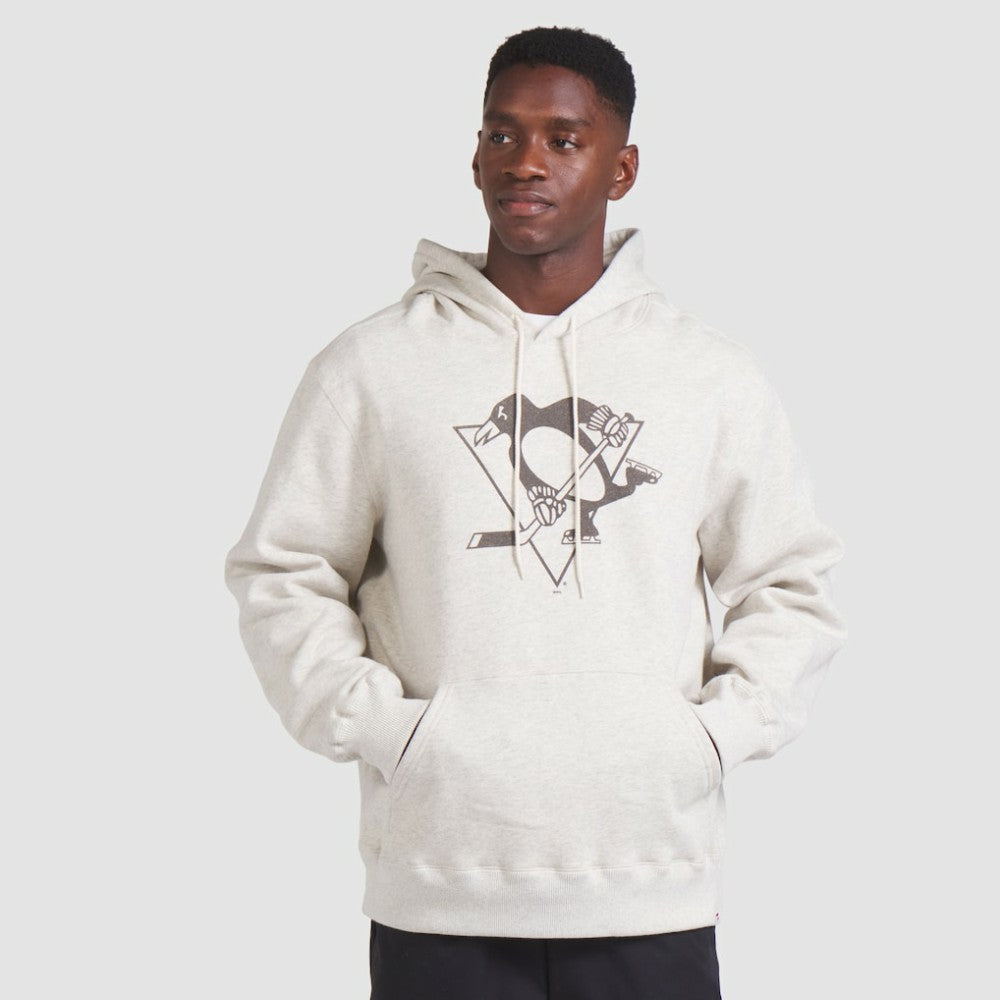 Pittsburgh Penguins Fanatics Made in Canada Pullover Hoodie - Cream Hoodies