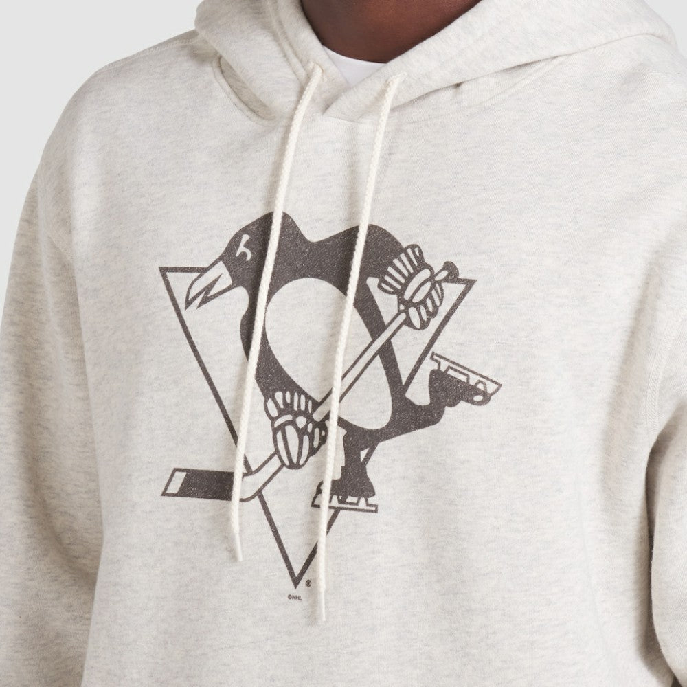 Pittsburgh Penguins Fanatics Made in Canada Pullover Hoodie - Cream Hoodies