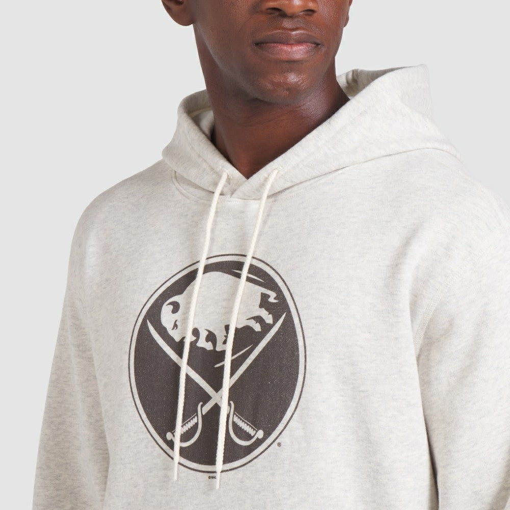 Buffalo Sabres Fanatics Made in Canada Pullover Hoodie - Cream Hoodies