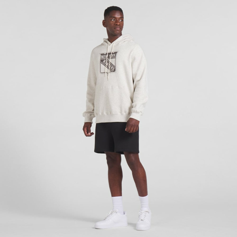 New York Rangers Fanatics Made in Canada Pullover Hoodie - Cream Hoodies