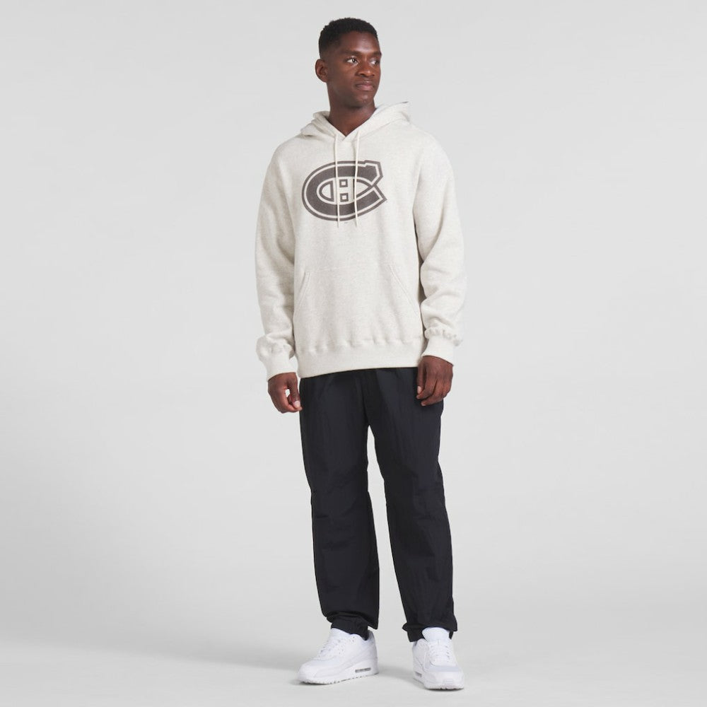 Montreal Canadiens Fanatics Made in Canada Pullover Hoodie - Cream Hoodies