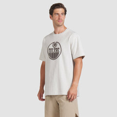 Edmonton Oilers Fanatics Made in Canada T-Shirt - Cream T-shirts