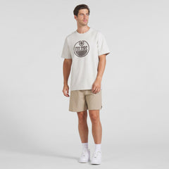 Edmonton Oilers Fanatics Made in Canada T-Shirt - Cream T-shirts