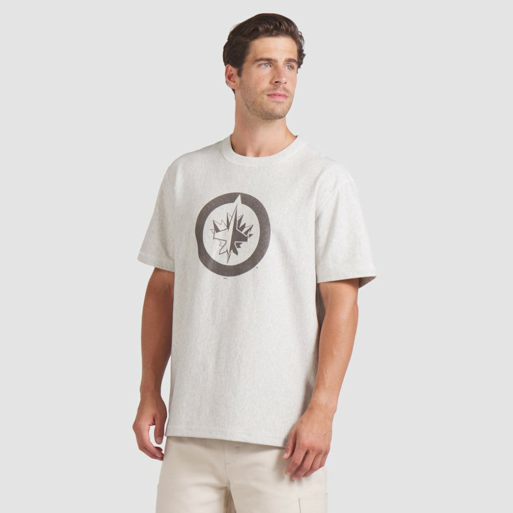 Winnipeg Jets Fanatics Made in Canada T-Shirt - Cream T-shirts