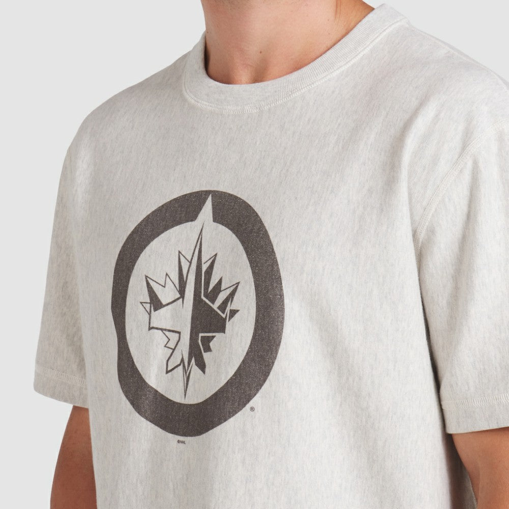 Winnipeg Jets Fanatics Made in Canada T-Shirt - Cream T-shirts