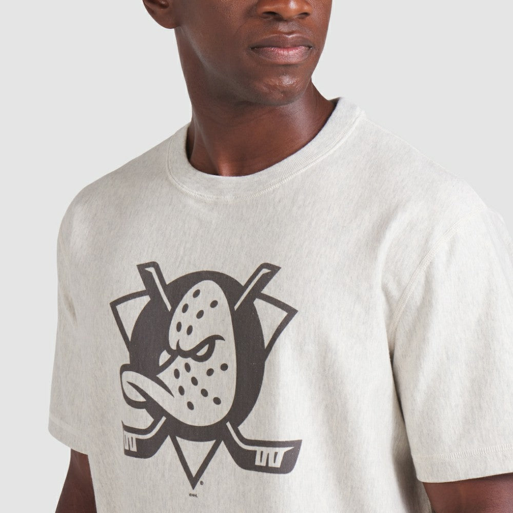 Anaheim Ducks Fanatics Made in Canada T-Shirt - Cream T-shirts
