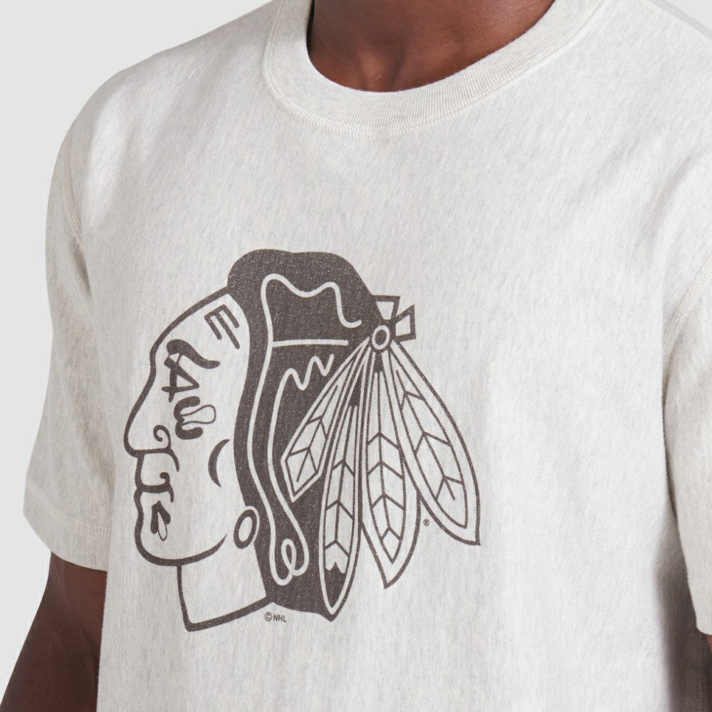 Chicago Blackhawks Fanatics Made in Canada T-Shirt - Cream T-shirts
