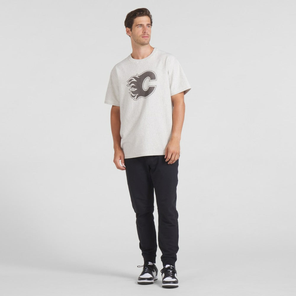 Calgary Flames Fanatics Made in Canada T-Shirt - Cream T-shirts