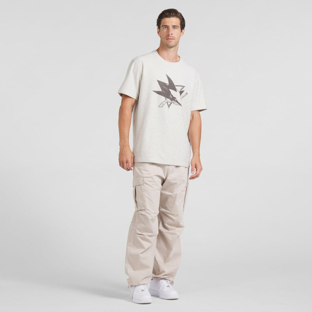 San Jose Sharks Fanatics Made in Canada T-Shirt - Cream T-shirts