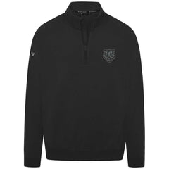 Detroit Tigers Levelwear Murray Nightfall Quarter-Zip Top Black